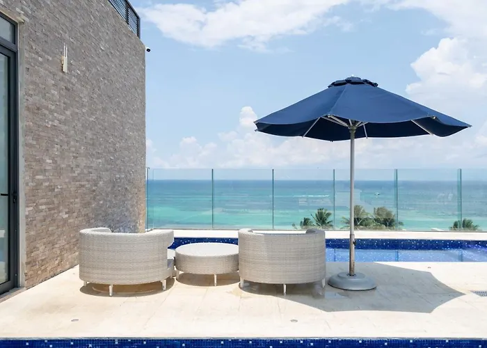 Apartamento Mexication Bliss: Stylish Playa Getaway *